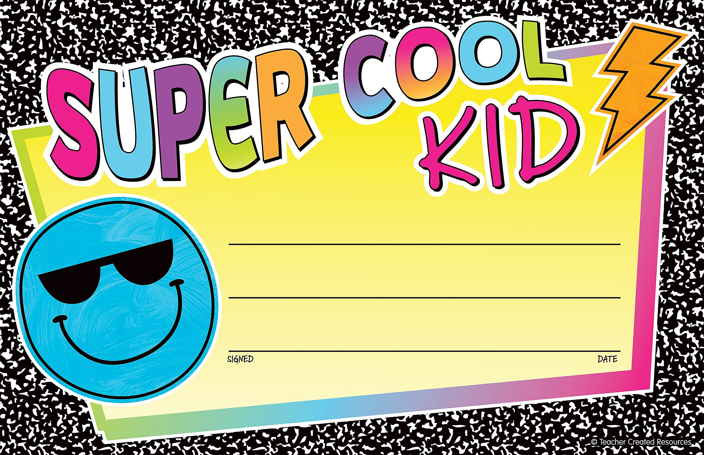 Amazon.com : Teacher Created Resources Brights 4Ever Super Cool